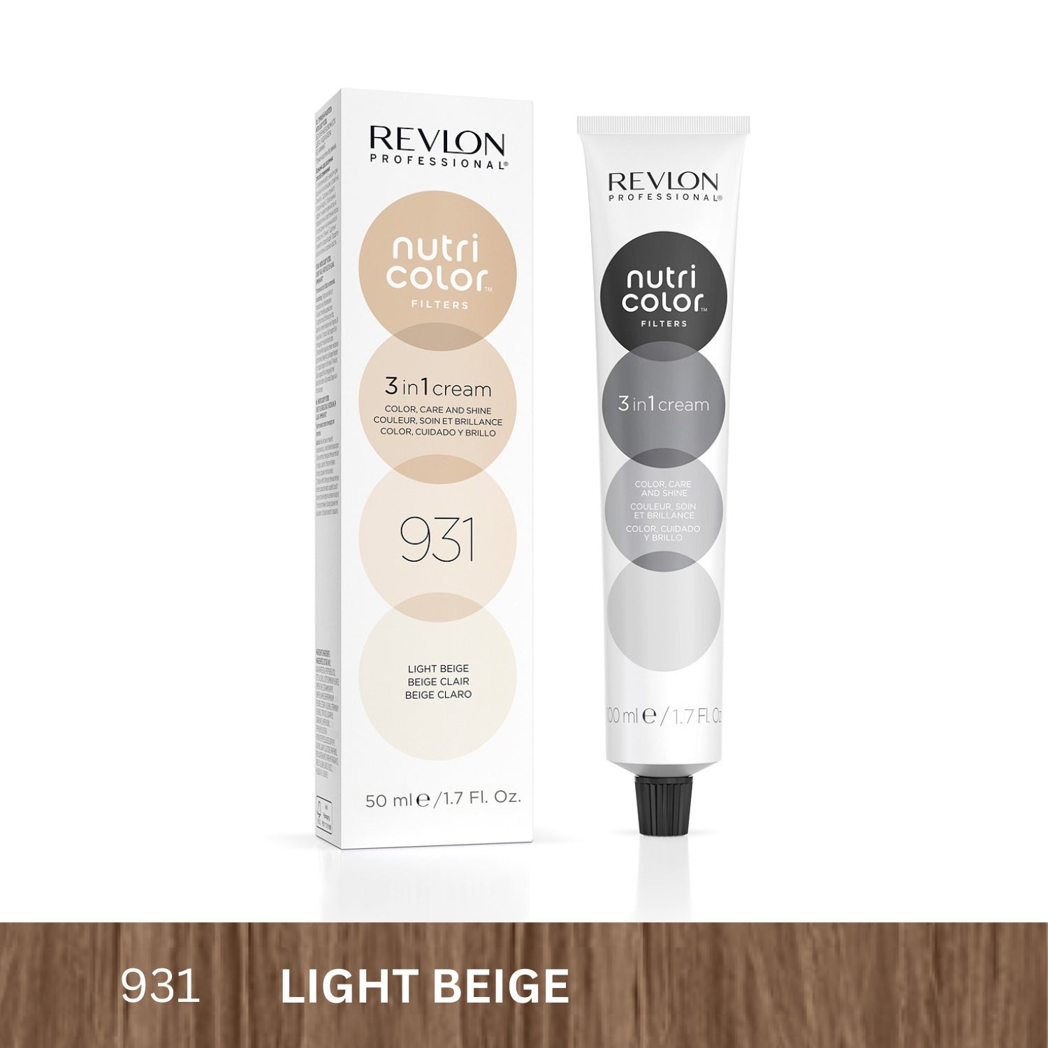 Revlon Professional Nutri Color™ Filters 3-In-1 Hair Color | Light Beige 931 | 50ml | Best Price in Pakistan original skincare product Pakistan Main image