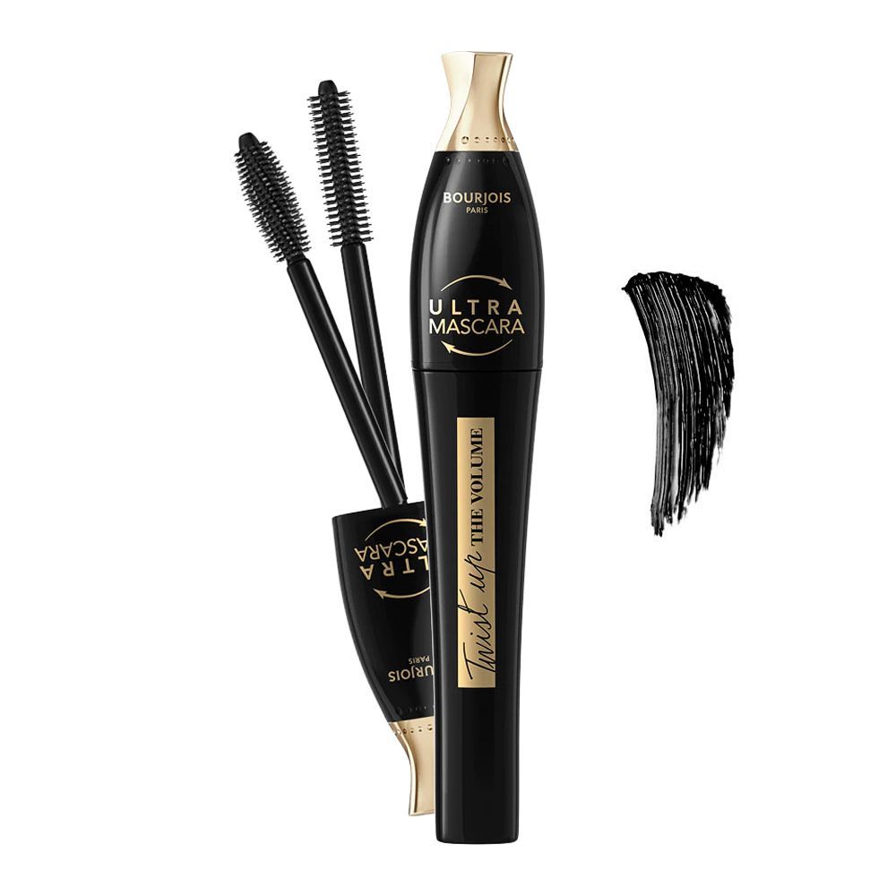 Bourjois Twist-Up Mascara The Volume 001 Ult Black & Twist Matic Kajal | Best Price in Pakistan original skincare product Pakistan Main image
