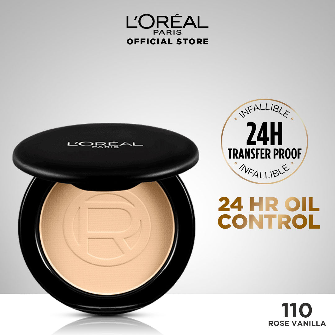 LOREAL INFALLIBLE OIL KILLER POWDER SPF32 110 ROSE VANILLA | Best Price in Pakistan original skincare product Pakistan Main image