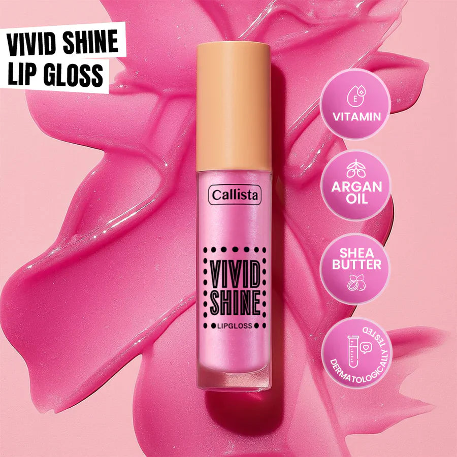 Callista Beauty | Vivid Shine Lip Gloss | Best Price in Pakistan original skincare product Pakistan Main image
