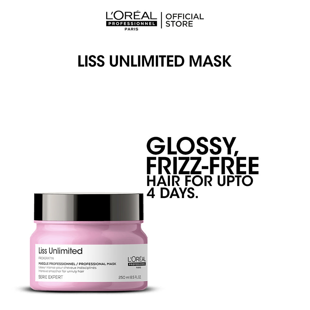 L'Oreal Professional | Serie Expert Liss Unlimited Mask 250 ML | For Frizzy & Unruly Hair | Best Price in Pakistan original skincare product Pakistan