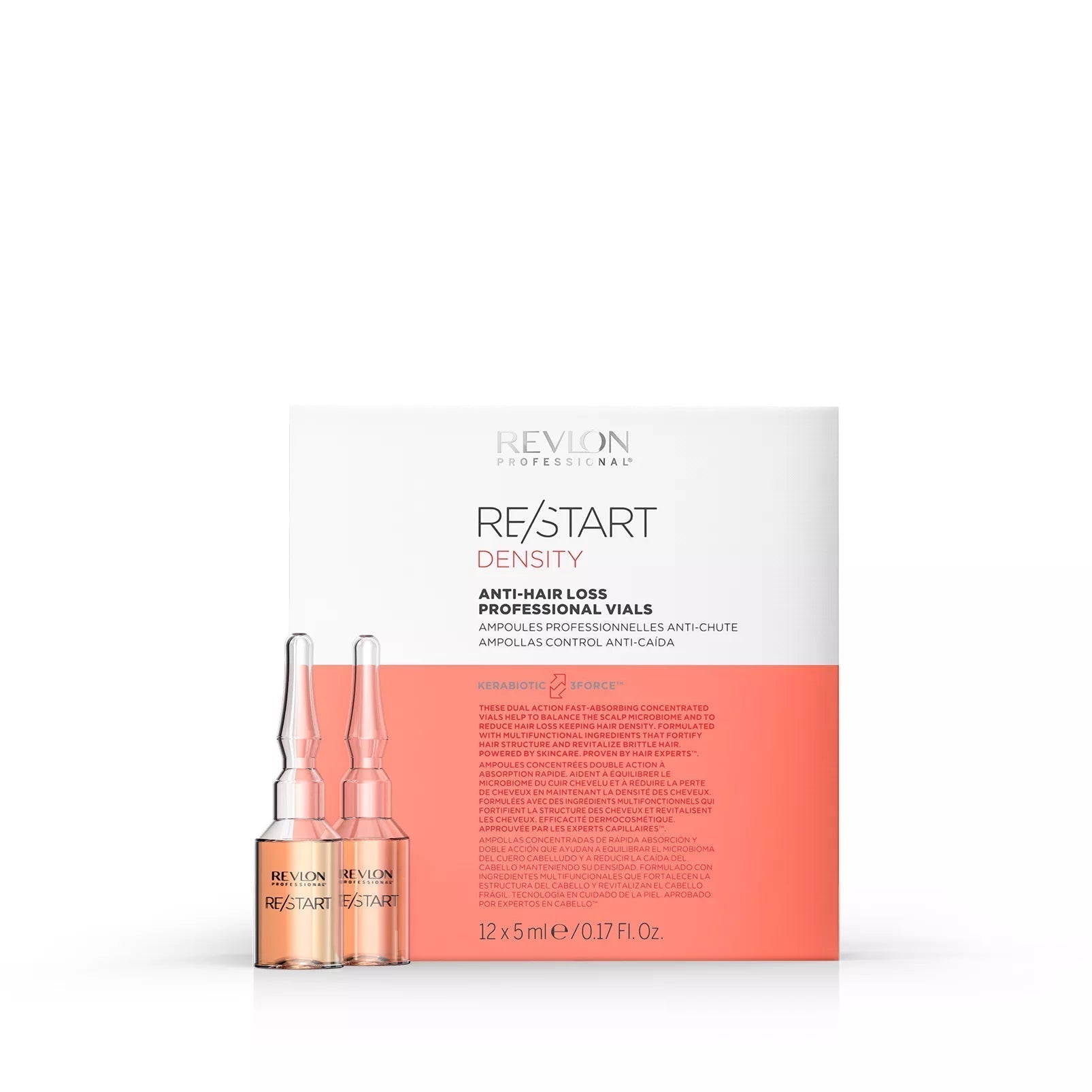 RE/START™ Density Anti Hair Loss Professional Vials 12 X 5 ML | Best Price in Pakistan original skincare product Pakistan