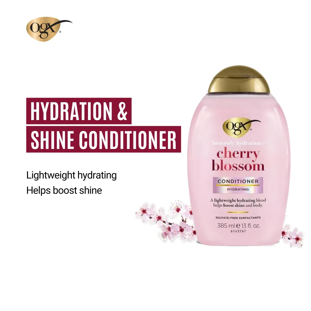 OGX Cherry Blossom Hydrating Conditioner | 385ml | Best Price in Pakistan original skincare product Pakistan Main image