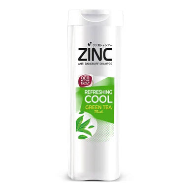 Zinc | Anti Dandruff Shampoo Refreshing Cool Green Tea Mint | 340Ml | Best Price in Pakistan original skincare product Pakistan