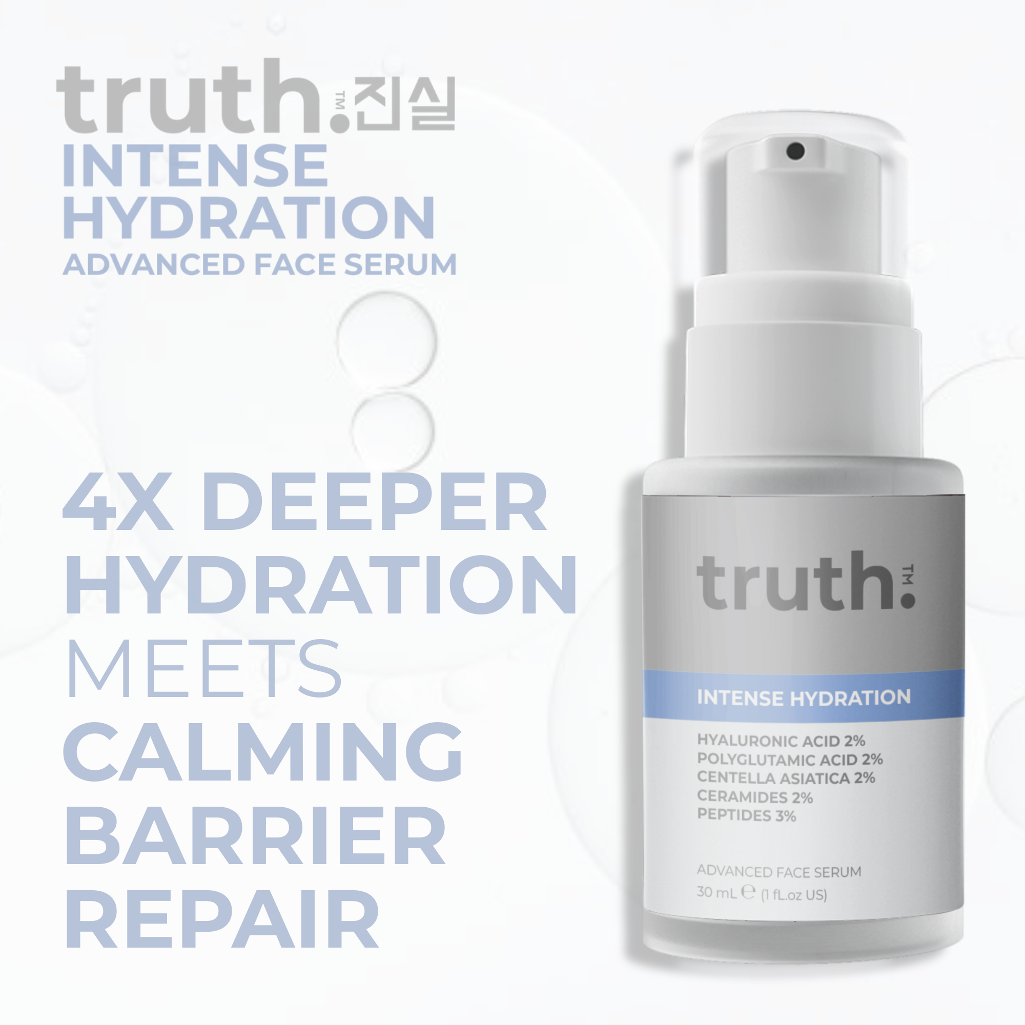 Truth Intense Hydration Advanced Face Serum | 30ml | Best Price in Pakistan original skincare product Pakistan