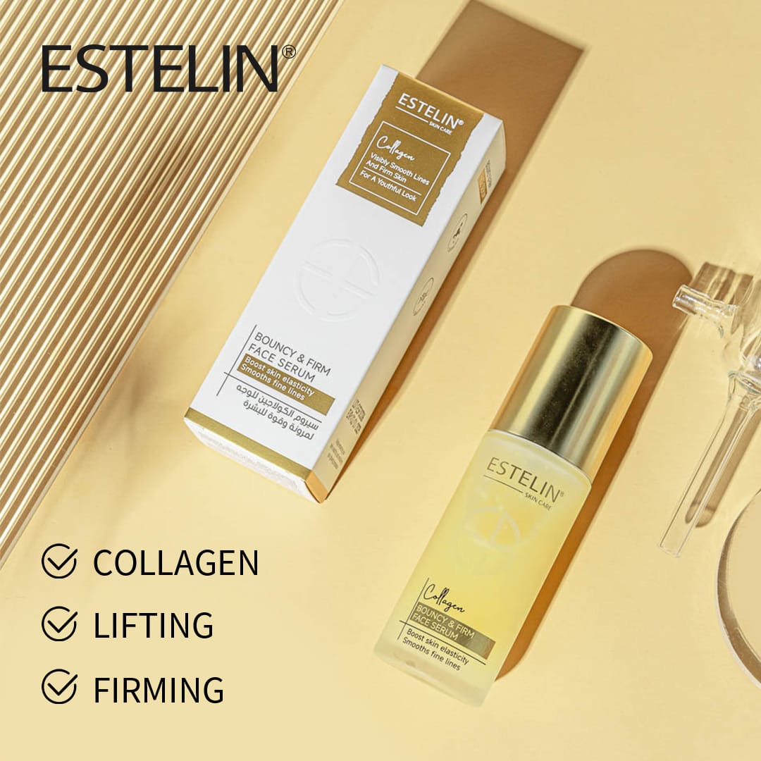 Estelin | Bouncy & Firm Collagen Face Serum | 50ml | Best Price in Pakistan original skincare product Pakistan Main image