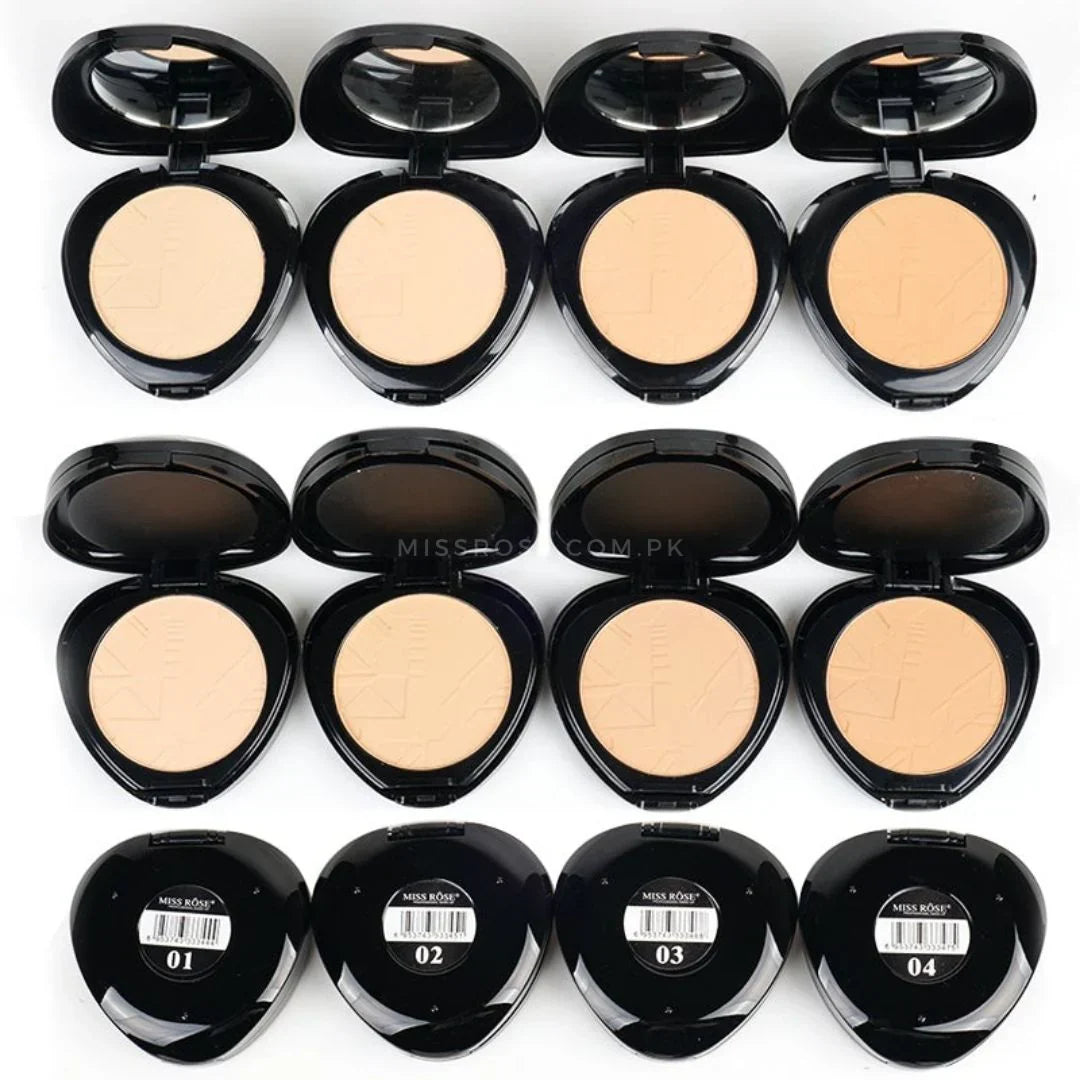 Miss Rose Bright Black Triangle Double Layer Powder | Best Price in Pakistan original skincare product Pakistan مرکزی تصویر