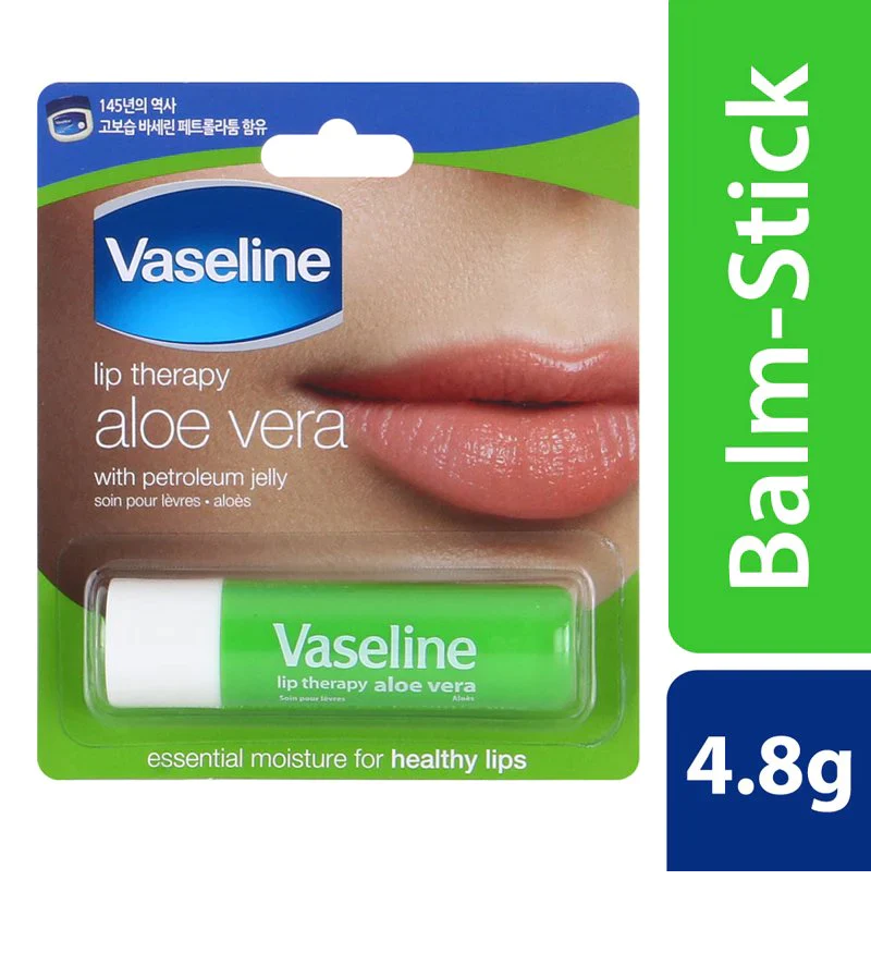 Vaseline Lip Care Aloe Vera 4.8G | Best Price in Pakistan original skincare product Pakistan