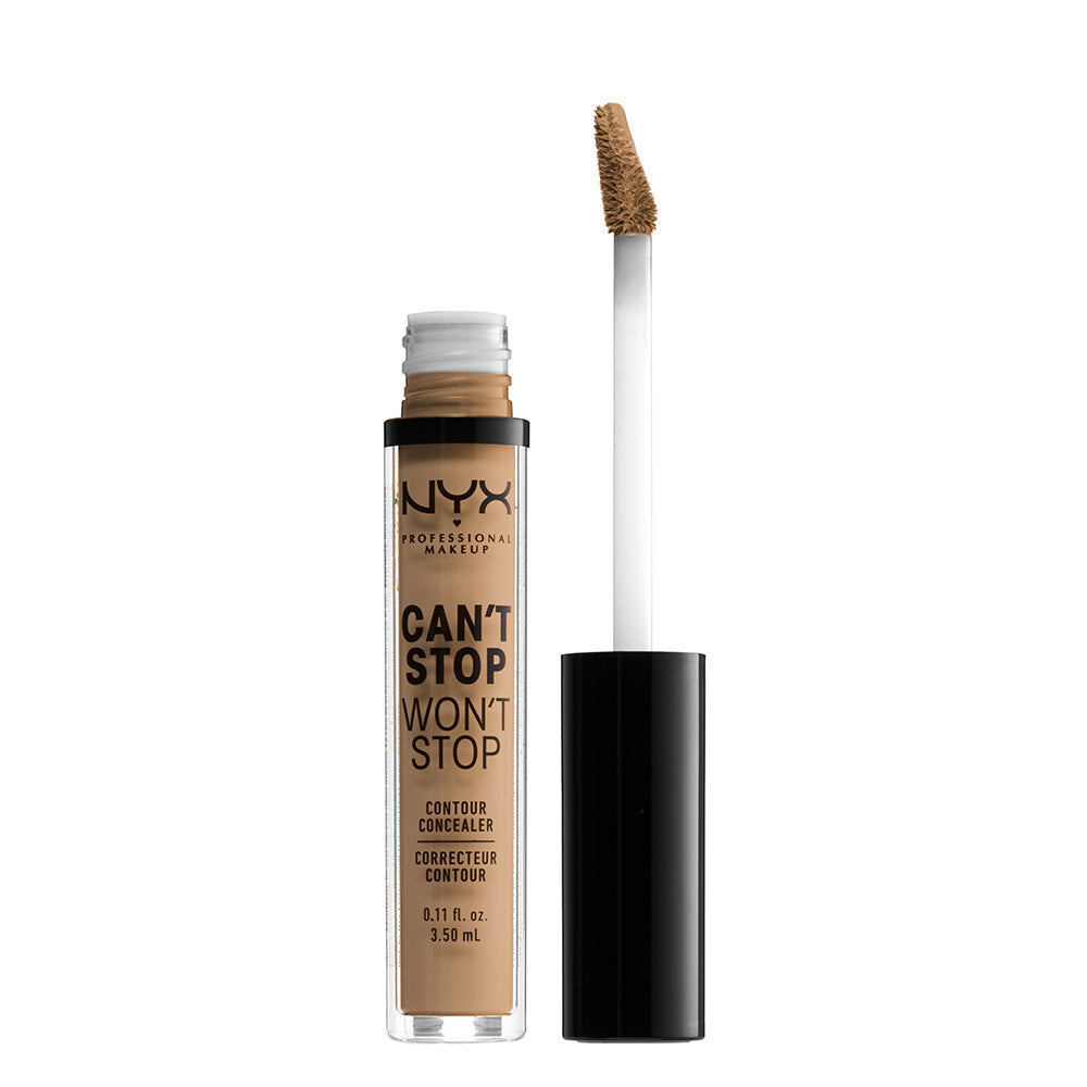 NYX Cant Stop Won'T Stop Contour Concealer 15 Caramel | Best Price in Pakistan original skincare product Pakistan Main image