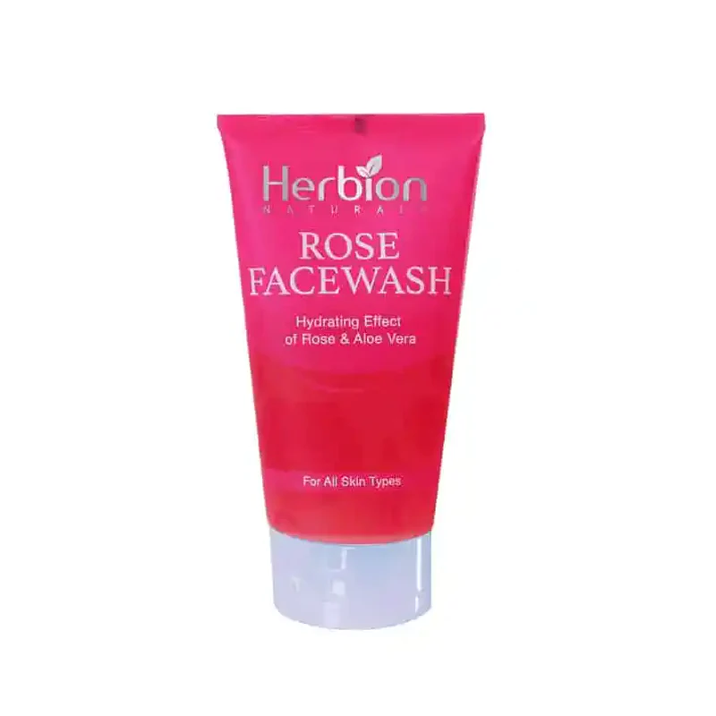 Herbion Rose Facewash 100Ml | Best Price in Pakistan original skincare product Pakistan Main image