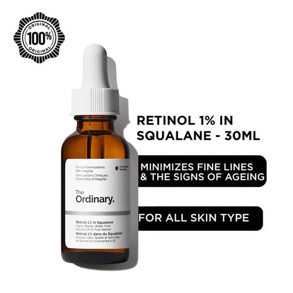 The Ordinary Retinol 1% in Squalane | 30ml | Best Price in Pakistan original skincare product Pakistan Main image