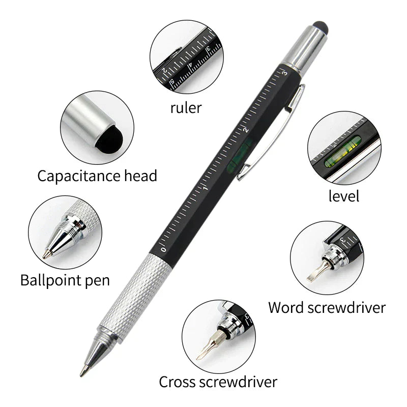 7 in 1 Multifunction Ballpoint Pen With Modern Handheld | Best Price in Pakistan original skincare product Pakistan مرکزی تصویر