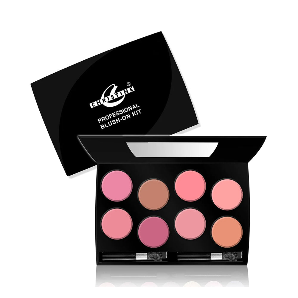 CHRISTINE BLUSH ON KIT C-190 08 COLORS | Best Price in Pakistan original skincare product Pakistan Main image