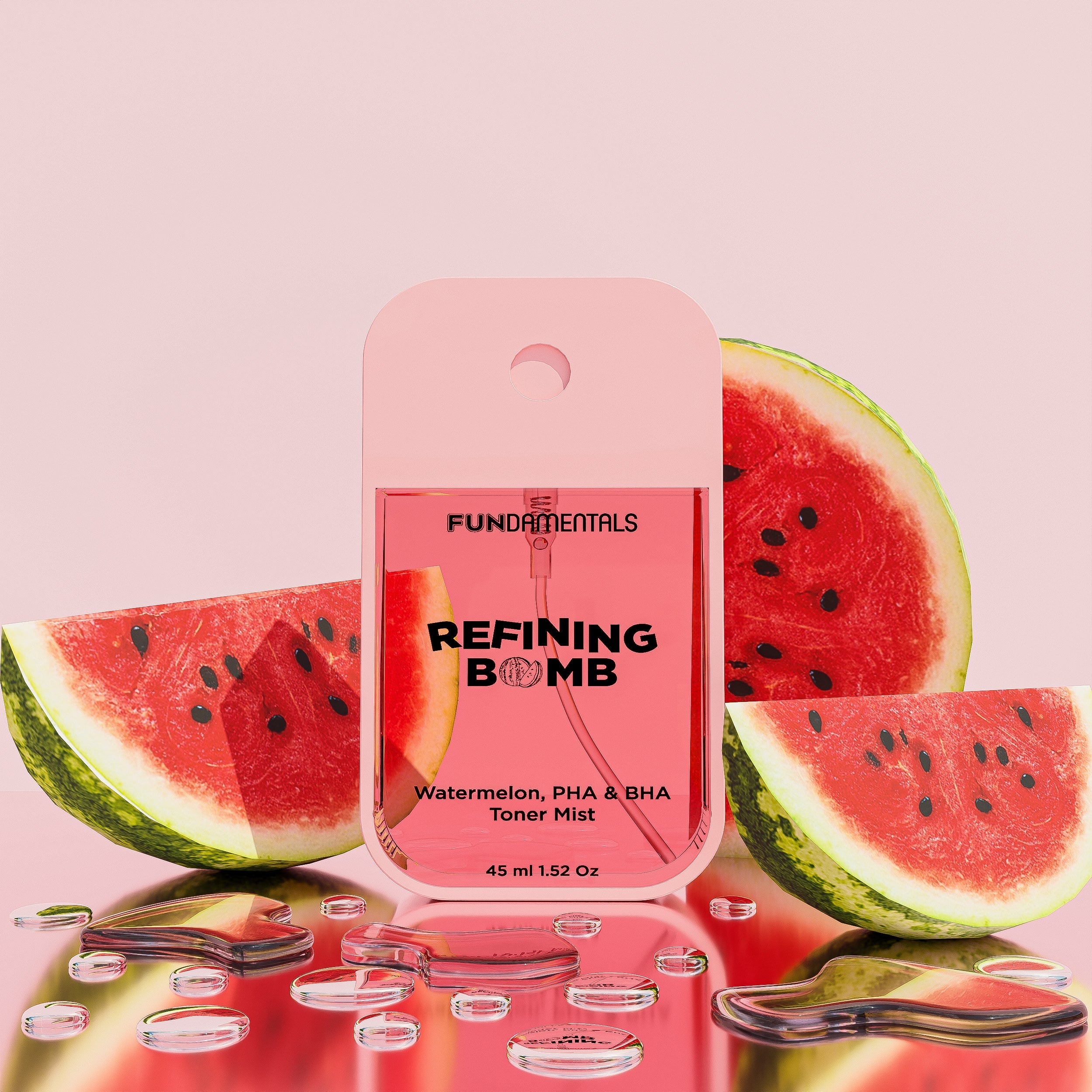 Fundamentals | Refining Bomb Mist With Watermelon, BHA & PHA | Best Price in Pakistan original skincare product Pakistan Main image