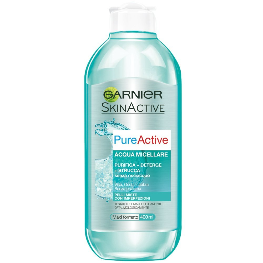 Garnier Skin Active Micellar Cleansing Water Pure Active 400Ml | Best Price in Pakistan original skincare product Pakistan Main image