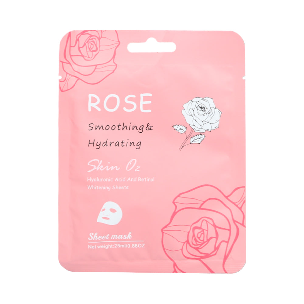 SKIN O2 ROSE SMOOTHING & HYDRATING FACE MASK 25 ML | Best Price in Pakistan original skincare product Pakistan مرکزی تصویر