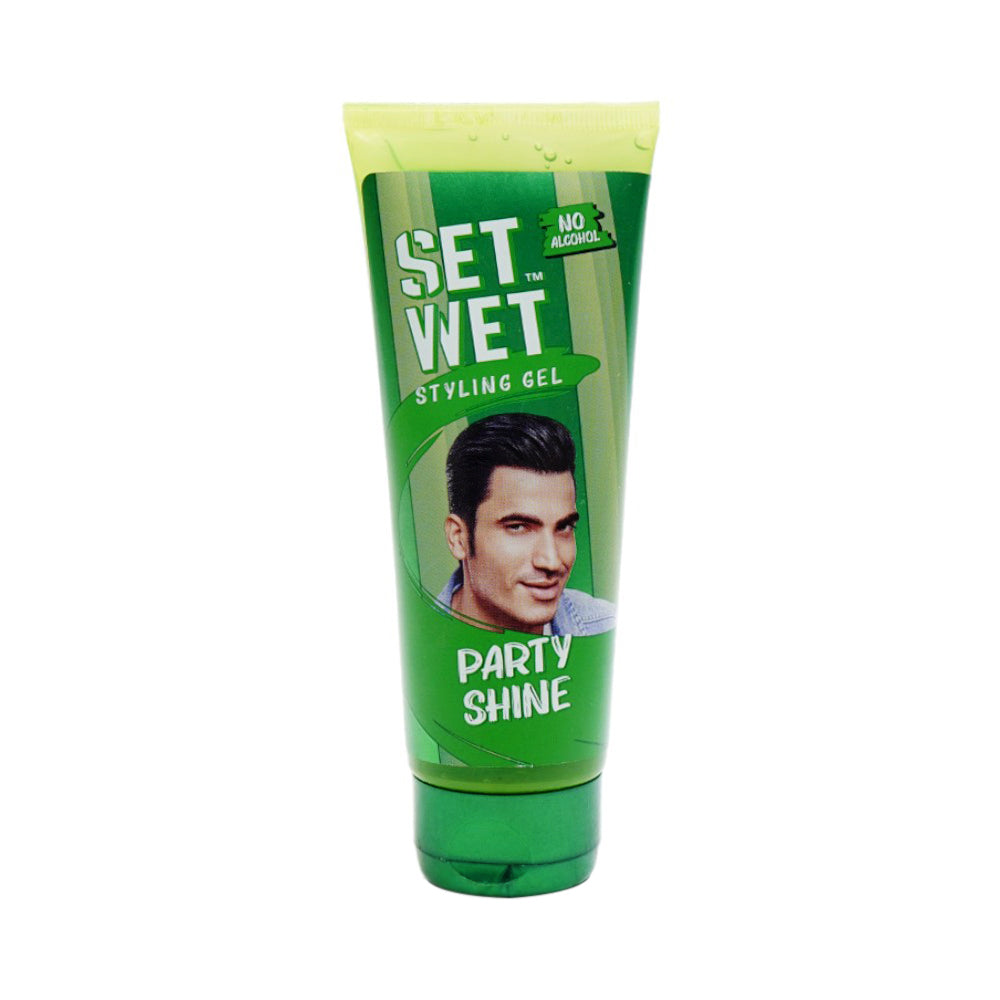 SET WET HAIR STYLING GEL PARTY SHINE 100ML | Best Price in Pakistan original skincare product Pakistan مرکزی تصویر