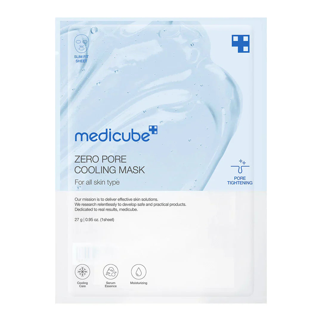 Medicube | Zero Pore Cooling Mask 27g | Best Price in Pakistan original skincare product Pakistan