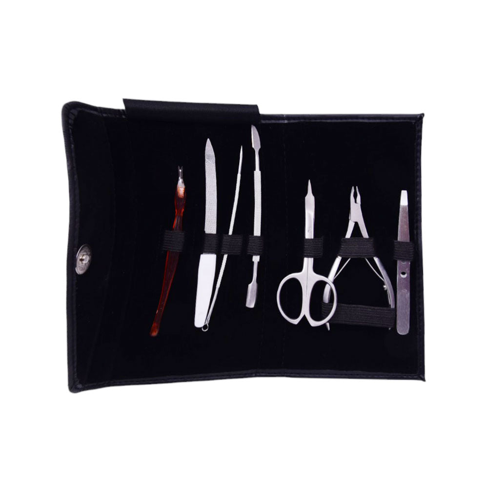 GEGEMOOON MANICURE & PEDICURE 7PCS TOOLS KIT | Best Price in Pakistan original skincare product Pakistan Main image