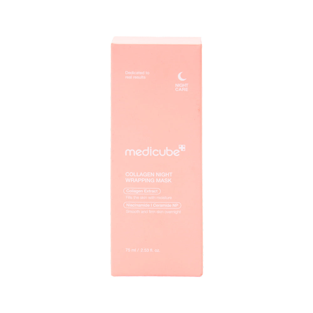 MEDICUBE COLLAGEN NIGHT WRAPPING MASK 75ML | Best Price in Pakistan original skincare product Pakistan