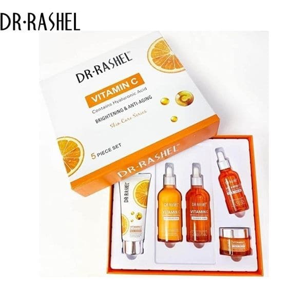 DR Rashel Vitamin C Brightening Anti- Aging Skin | 5 Piece Set | Best Price in Pakistan original skincare product Pakistan
