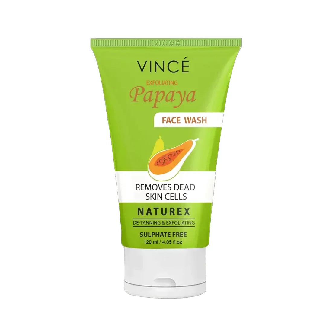 Vince | Exfoliating Papaya Face Wash | 120Ml | Best Price in Pakistan original skincare product Pakistan Main image