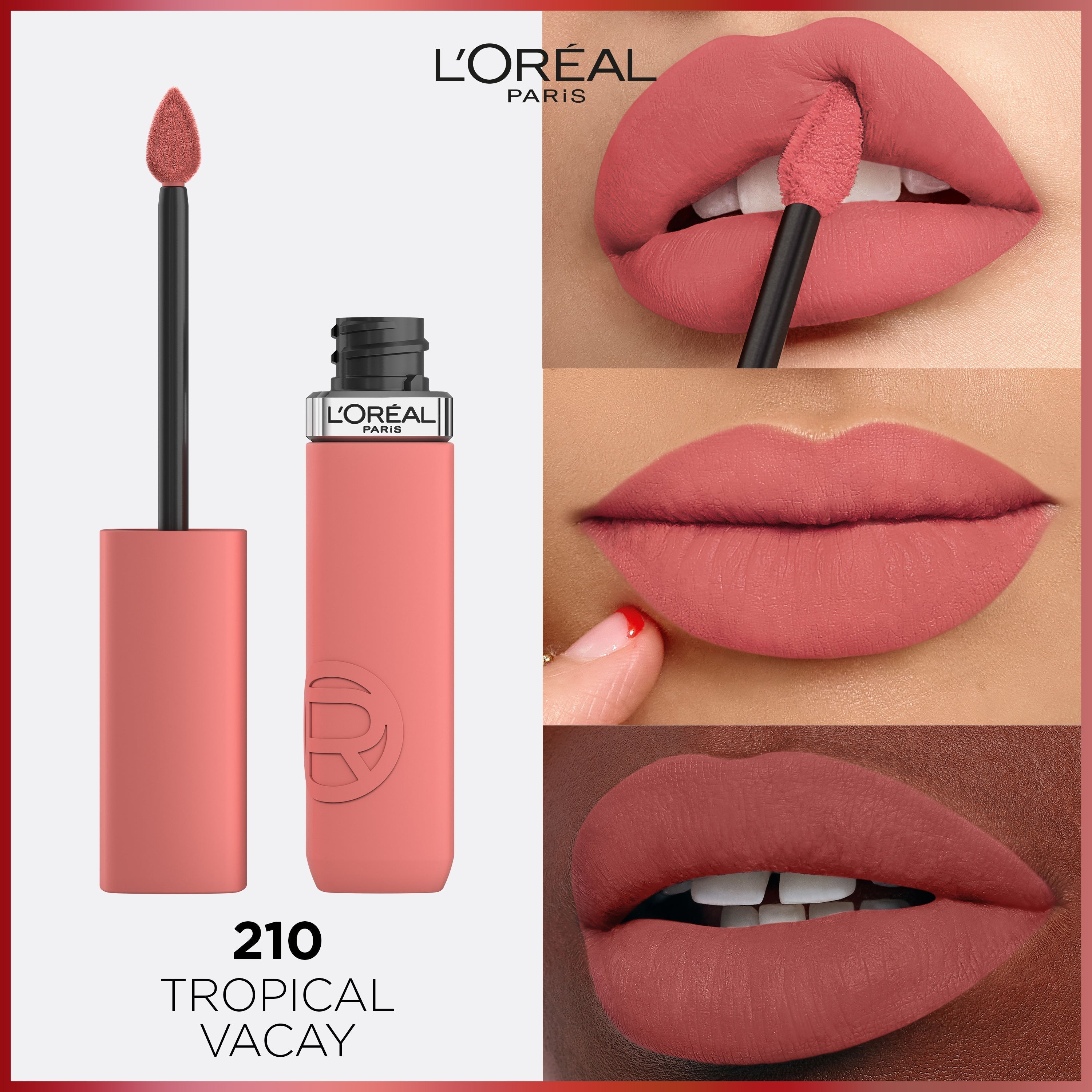 L'Oreal Paris Infallible Matte Resistance 210 Tropical Vacay | Best Price in Pakistan original skincare product Pakistan Main image
