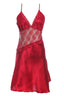 BLS | Halette Silk And Chantilly Nighty | Burgundy | Best Price in Pakistan original skincare product Pakistan