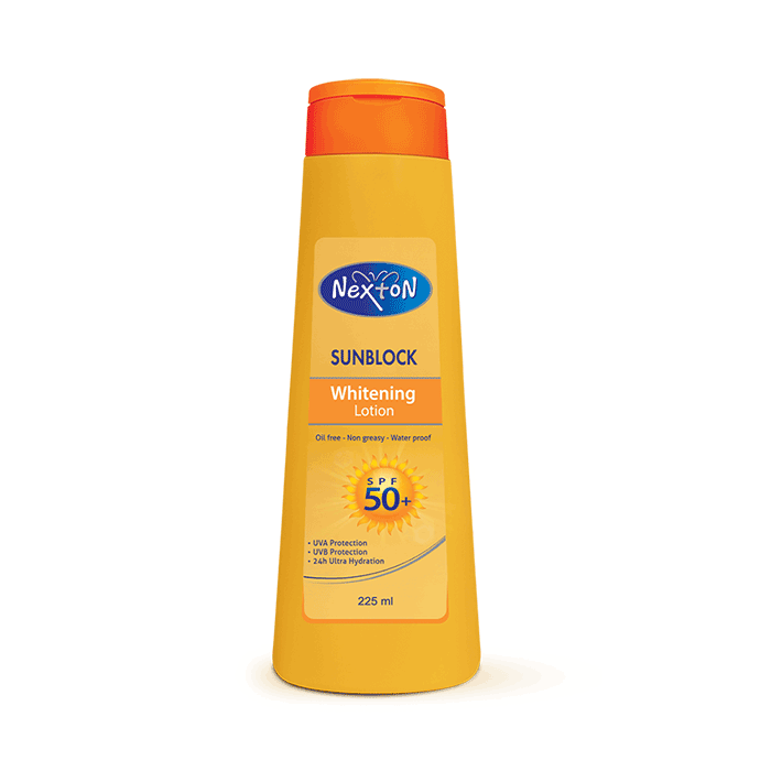 Nexton Whitening Sun Block lotion 225ml | Best Price in Pakistan original skincare product Pakistan