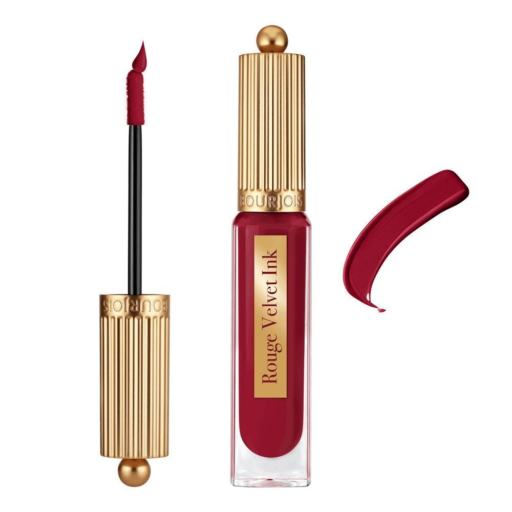 Bourjois | Rouge Velvet Ink Lipstick | 10 | Re(D)Belle | Best Price in Pakistan original skincare product Pakistan مرکزی تصویر