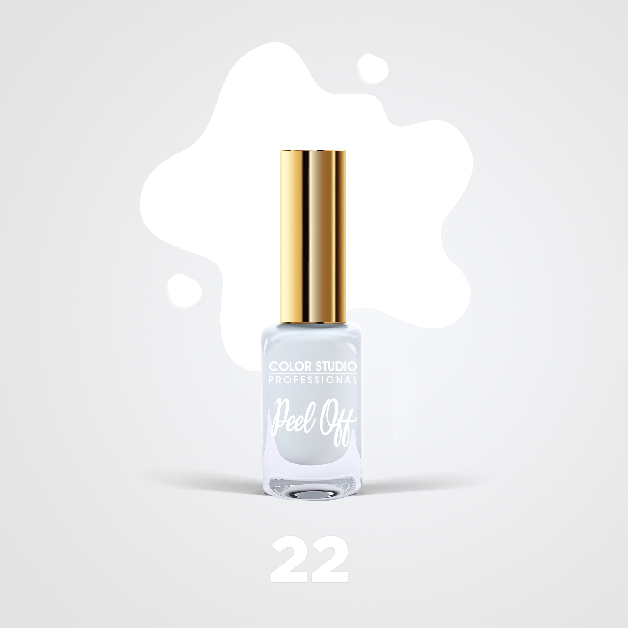 Color Studio | 22 White Knight- Peel Off Nail Colors | Water Based Nail Polish | Best Price in Pakistan original skincare product Pakistan