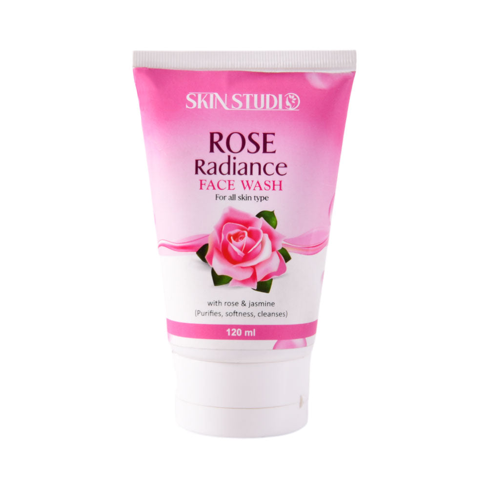SKIN STUDIO ROSE RADIANCE FACE WASH 120ML | Best Price in Pakistan original skincare product Pakistan