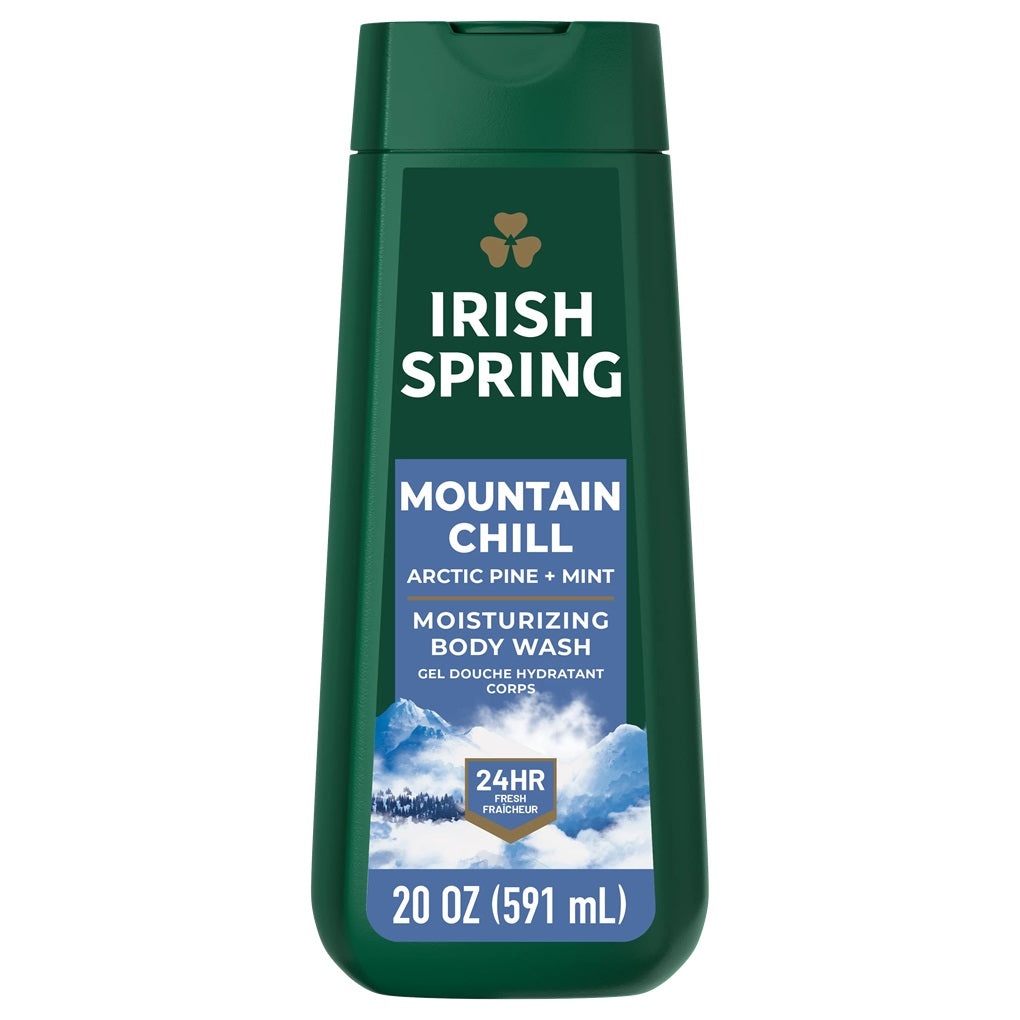 Irish Spring Body Wash Mountain Chill 20Oz/591Ml | Best Price in Pakistan original skincare product Pakistan