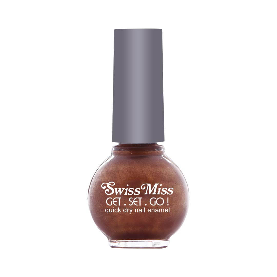 Swiss Miss | Metallic Brown (249) | Nail Polish | Best Price in Pakistan original skincare product Pakistan مرکزی تصویر