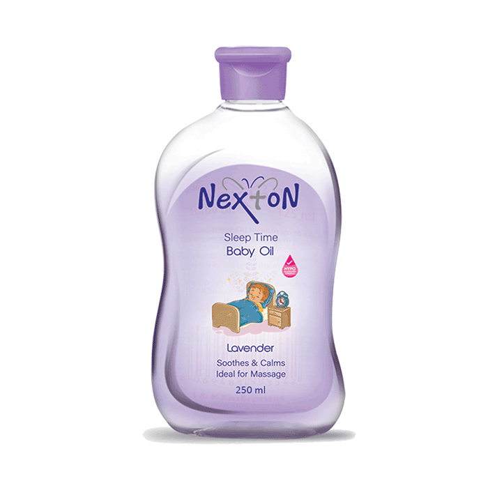 Nexton Sleep Time Baby Oil Lavender | Best Price in Pakistan original skincare product Pakistan