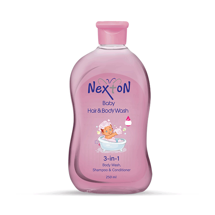 Nexton Baby Hair And Body Wash 3-In-1 | Best Price in Pakistan original skincare product Pakistan