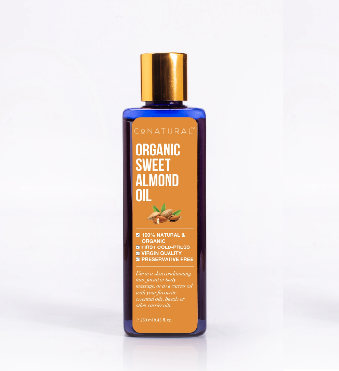 Conatural Organic Sweet Almond Oil | 250 ML | Best Price in Pakistan original skincare product Pakistan