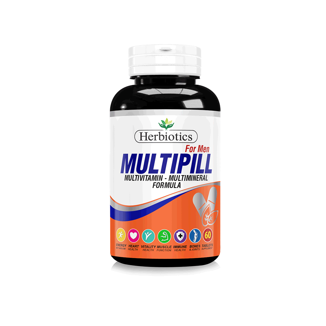 Herbiotics Multipill for Men | 60 Tablets | Best Price in Pakistan original skincare product Pakistan