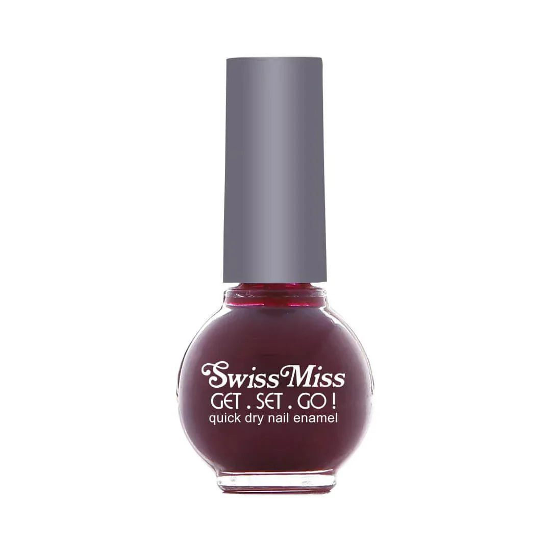 Swiss Miss | Get Set Go Nail Polish 284 | True Maroon | Best Price in Pakistan original skincare product Pakistan