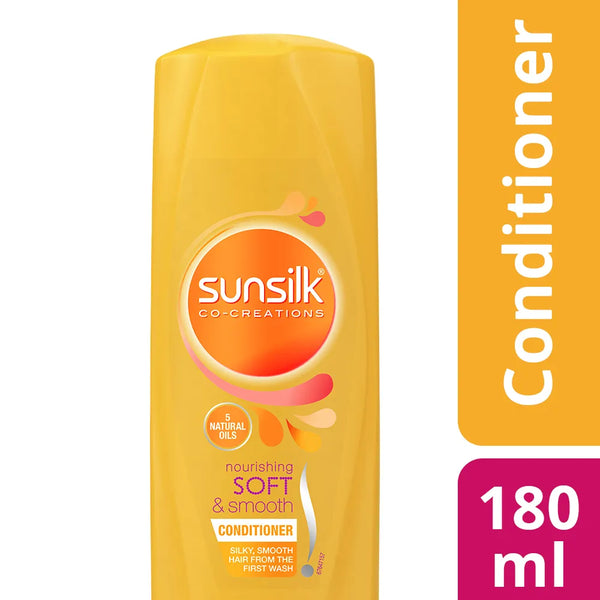 Sunsilk Soft & Smooth Conditioner – 180ml | Best Price in Pakistan original skincare product Pakistan مرکزی تصویر
