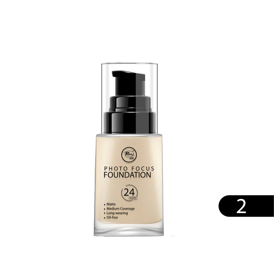 RIVAJ PHOTO FOCUS FOUNDATION 30ML | Best Price in Pakistan original skincare product Pakistan مرکزی تصویر