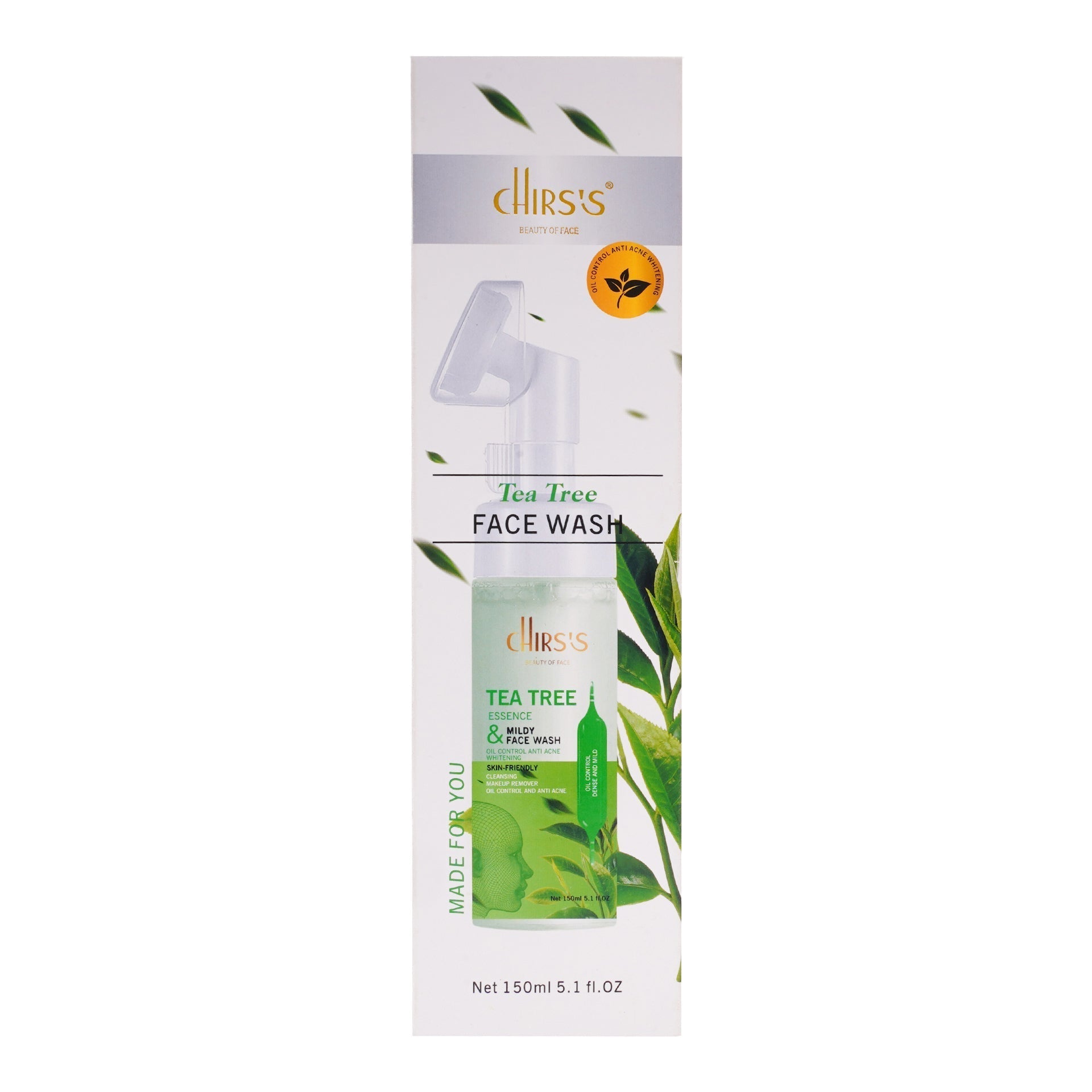 Chirs's | Tea Tree Essence & Mildy Face Wash | 150ml | Best Price in Pakistan original skincare product Pakistan