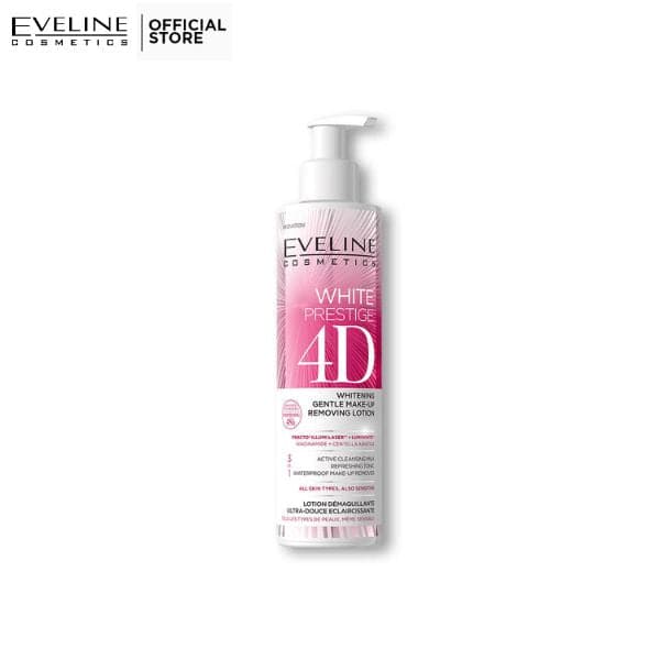 Eveline White Prestige 4D Makeup Remover | 245ml | Best Price in Pakistan original skincare product Pakistan