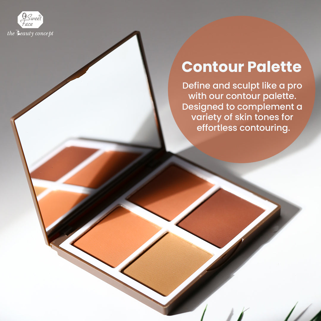 Sweetface | Contour Palette | Best Price in Pakistan original skincare product Pakistan مرکزی تصویر