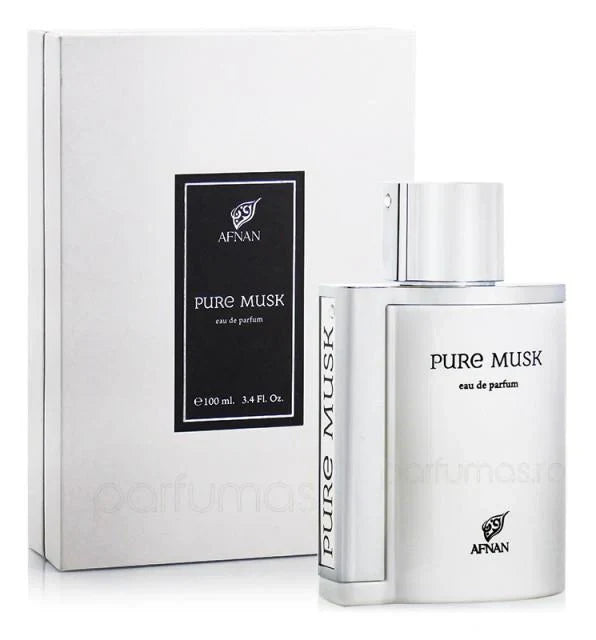 Afnan Pure Musk Edp 100Ml (White) | Best Price in Pakistan original skincare product Pakistan