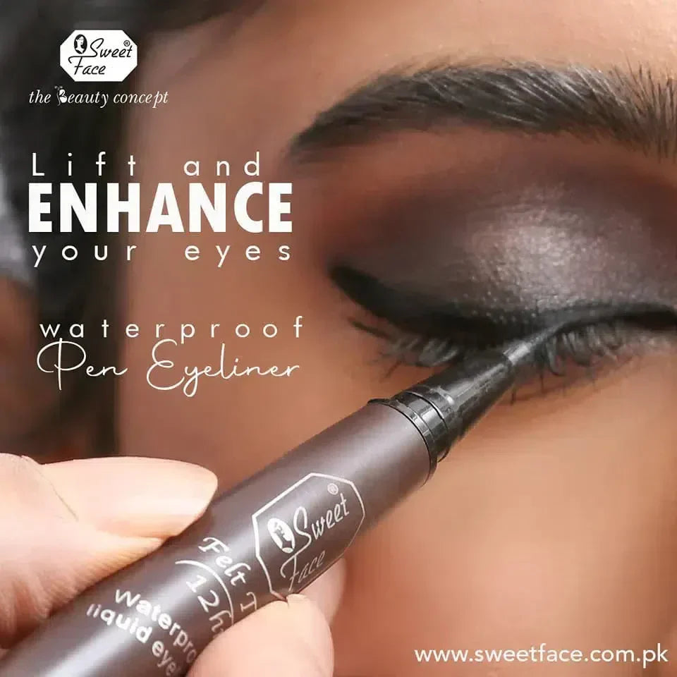 Sweetface | Water Proof Pen Eyeliner | Best Price in Pakistan original skincare product Pakistan