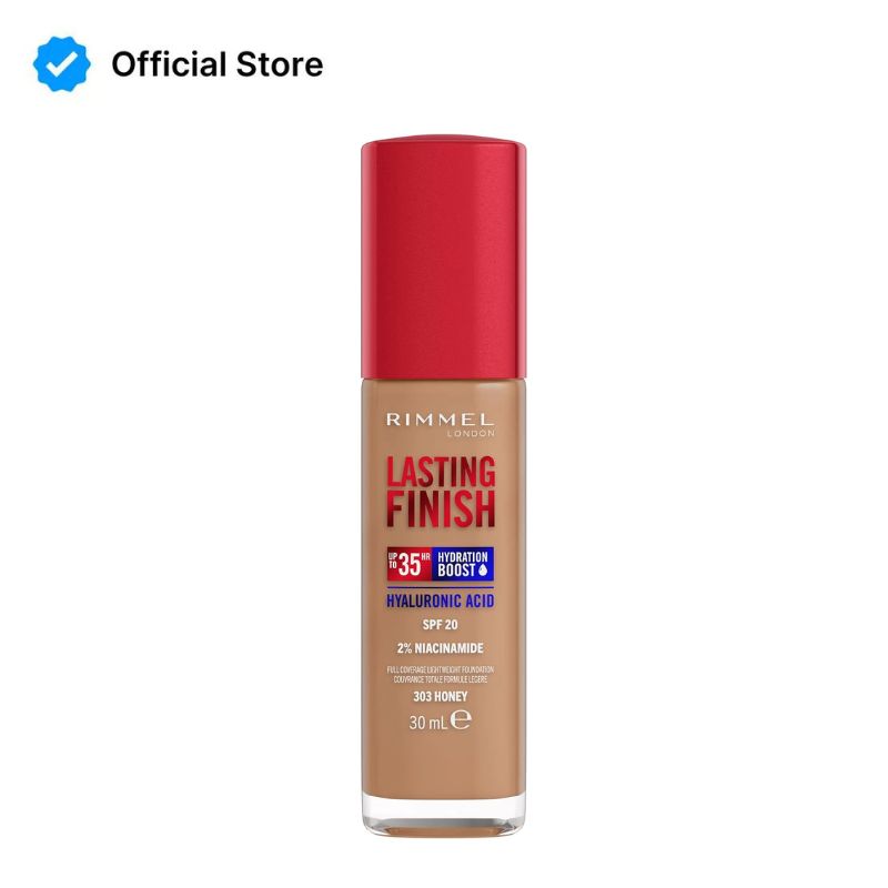 Rimmel Lasting Finish Hyaluronic Acid Long-Lasting | 303 Honey | Best Price in Pakistan original skincare product Pakistan Main image