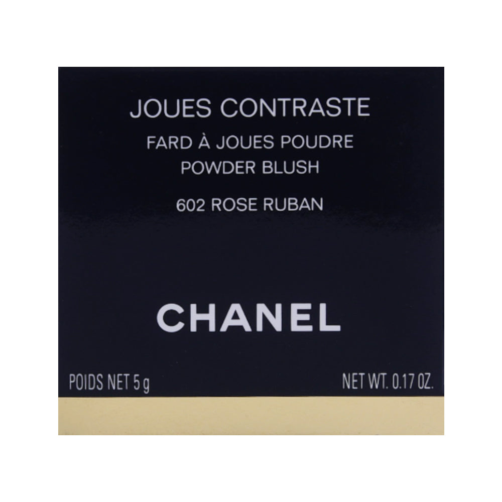 CHANEL JOUES CONTRASTE POWDER BLUSH 602 ROSE RUBAN 5G | Best Price in Pakistan original skincare product Pakistan