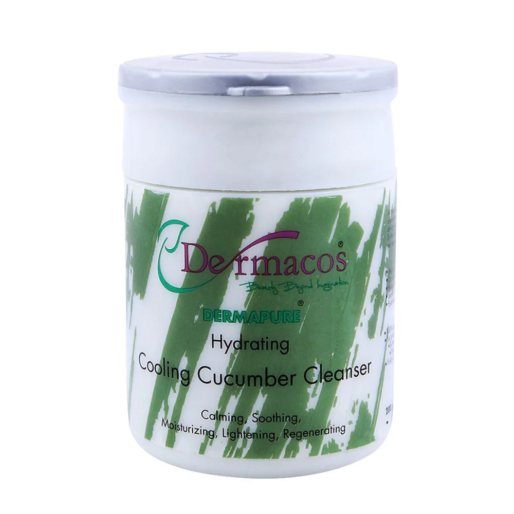 DERMACOS COOL CUCUMBER CLEANSE R 200 GM | Best Price in Pakistan original skincare product Pakistan مرکزی تصویر
