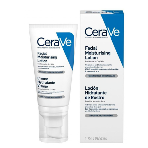 CeraVe Facial Moisturising Lotion | 52ml | Best Price in Pakistan original skincare product Pakistan مرکزی تصویر